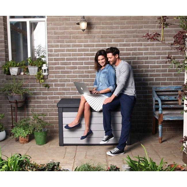 Keter Denali 100 Duotech Garden Storage Box - 380L - Image 7