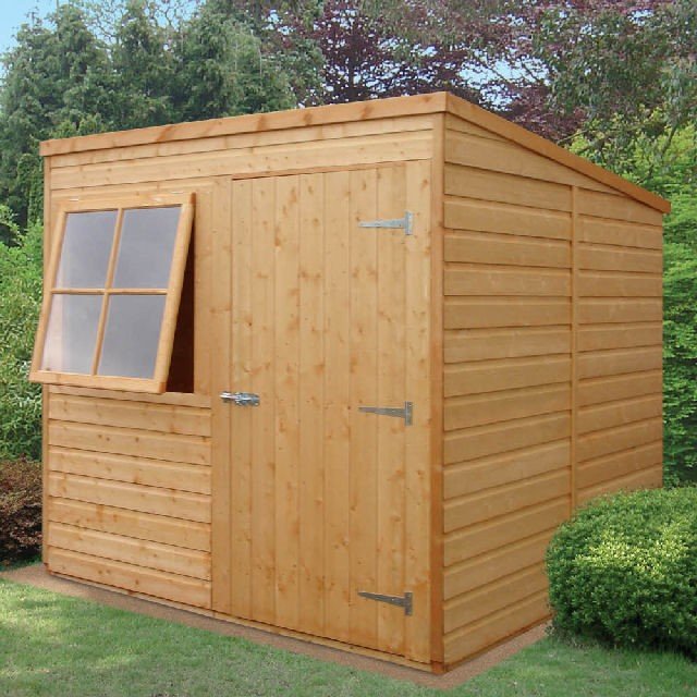 Shire Shiplap 7ft x 7ft Pent Shed - Image 2