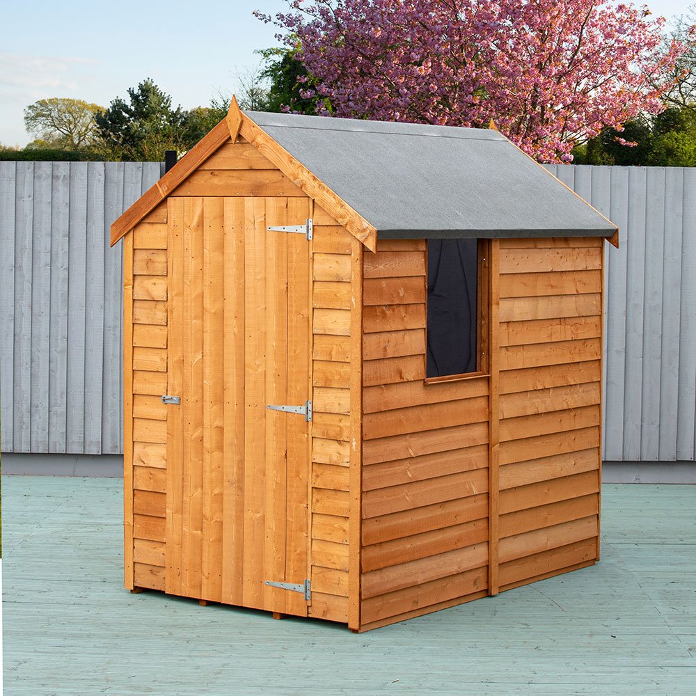 Shire Value Overlap 6ft x 4ft Shed - Image 3