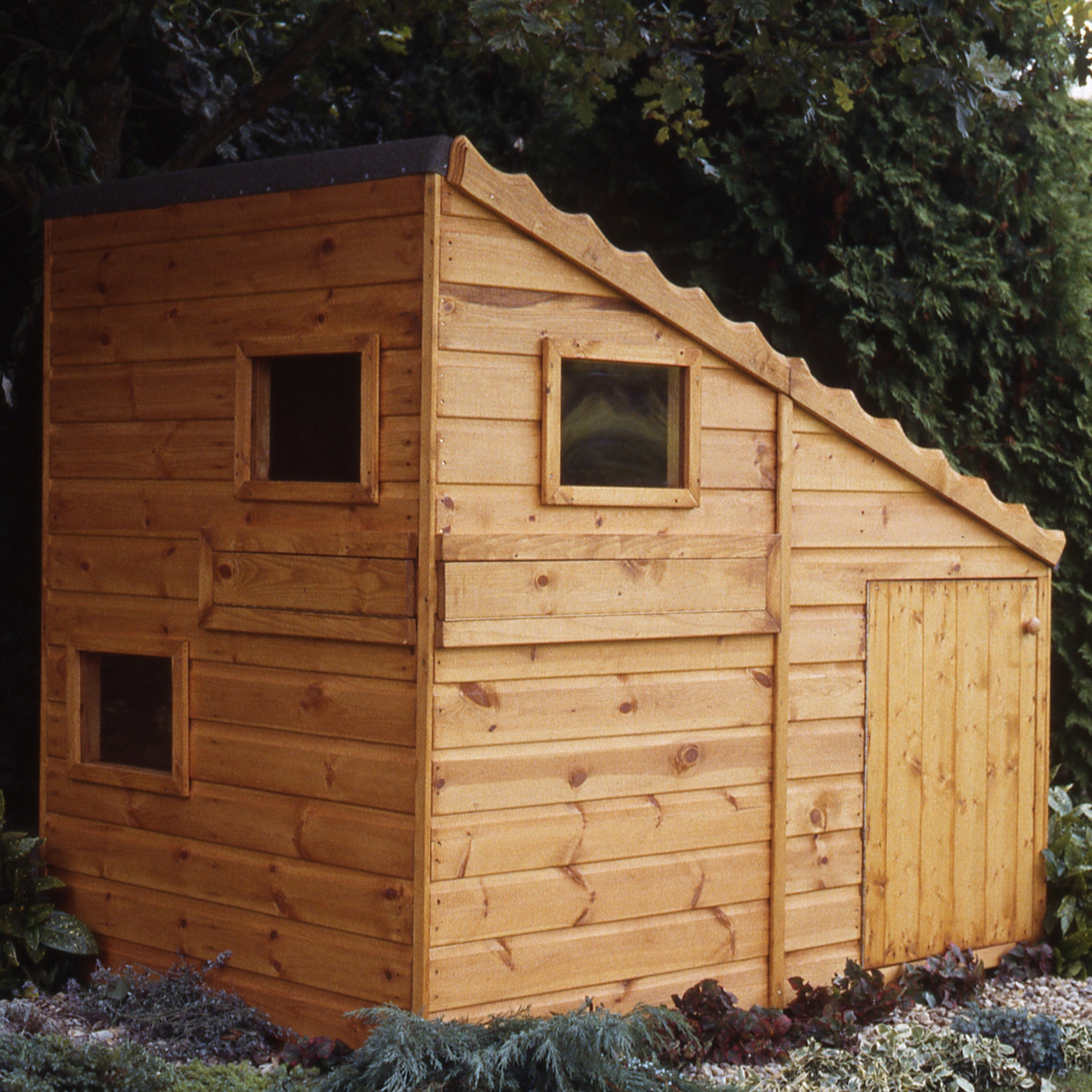 Shire 6ft x 4ft Command Post Playhouse - Image 3